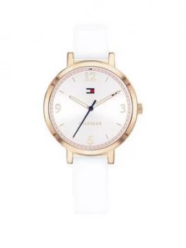 Tommy Hilfiger Kids White Silicone Strap Watch