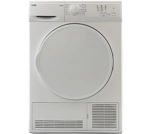 Logik LCD8W23 8KG Condenser Tumble Dryer