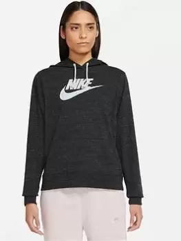 Nike Gym Vintage Overhead Hoody - Black Size XS Women