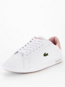 Lacoste Graduate 0721 Trainer - White/Pink