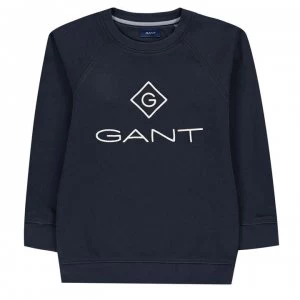 Gant Lock Up Sweatshirt - Navy 433