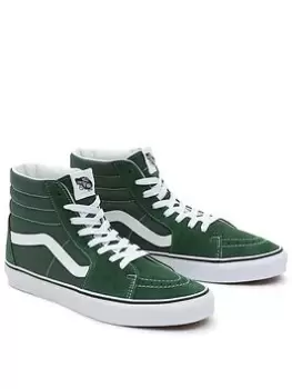 Vans UA SK8-Hi - Green/White, Green/White, Size 12, Men