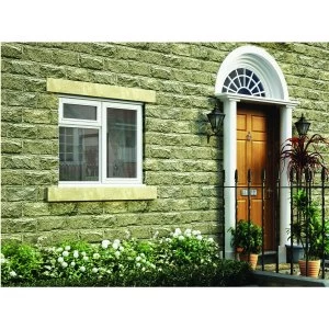 Wickes White Timber Casement Window - RH Side Hung and Top Hung 1195 x 1195mm