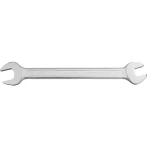 Metric Open Ended Spanner, Double End, Chrome Vanadium Steel, 5.0mm x 5.5mm