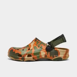 Crocs Classic All Terrain Camo Clog, Tan/Multi, size: 9, Unisex, Slides & Sandals, 208062-2UG