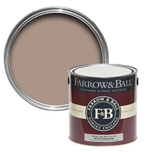 Farrow & Ball Estate Dead salmon No. 28 Matt Emulsion Paint 2.5L