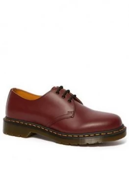 Dr Martens 1461 3 Eye Shoes - Cherry Red , Cherry Red, Size 12, Men