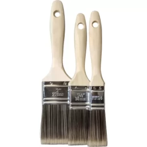 Faithfull 3 Piece Tradesman Synthetic Paint Brush Set