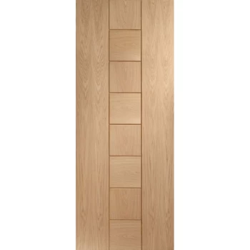 XL Joinery Messina Fully Finished Oak Internal Flush Door - 1981mm x 686mm (78 inch x 27 inch)