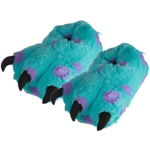 Plush Monster Feet Pair of Unisex Slippers