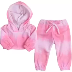 Teamson Kids - Sophia's - 18 Doll - Pink Tie Dye Hoodie & Sweatpants - Pink