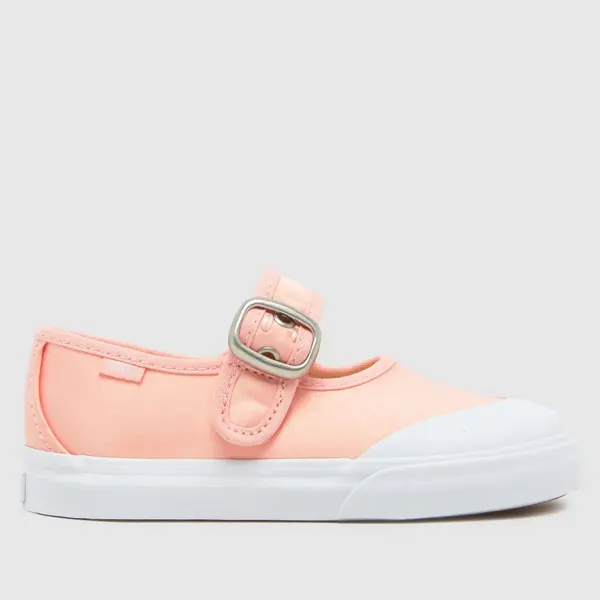 Vans pale pink mary jane Girls Toddler trainers Pale Pink UK 6 (EU 22½)