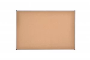 Bi-Office Cork Board 1800x1200 Alum Frame