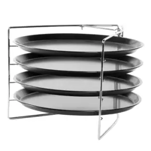 Pizza Baking Set - 4 Trays M&amp;W