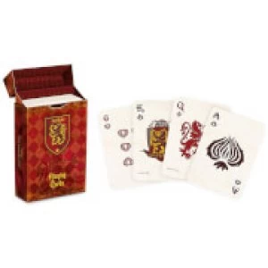 Harry Potter House Playing Cards - Gryffindor