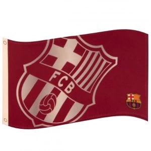 FC Barcelona Flag Burgundy