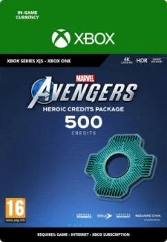 Marvel's Avengers 500 Heroic Credits Pack Digital Download