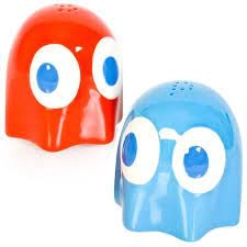 PacMan Ghosts - Salt and Pepper Shaker