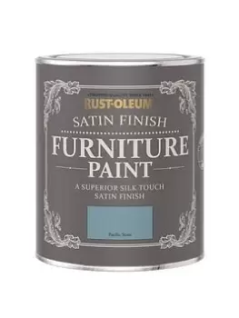 Rust-Oleum Satin Finish Washable Furniture Paint In Pacific State - 750 Ml Tin