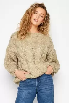 Tall Plait Knit Jumper