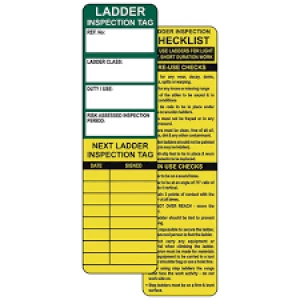 Spectrum Industrial Ladder Tagging System Pack of 10 TG0410