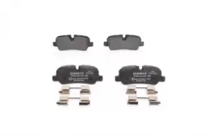 Bosch Brake pad set LAND ROVER 0 986 494 636 LR019627,LR012993,LR015519 LR016808,LR019627,LR021316,LR032377,LR055454,LR055455,SFP500020,SFP500021