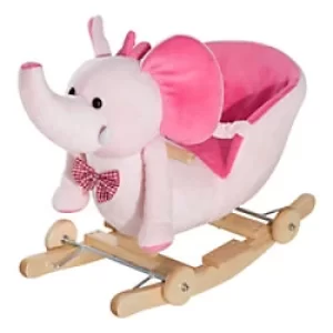 HOMCOM Rocking Horse 330-067 Pink