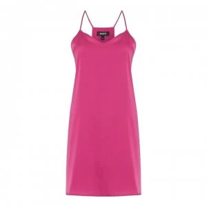 DKNY Strappy Chemise - 618 BERRY