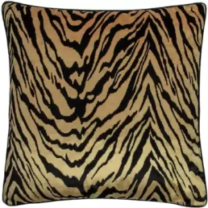 Paoletti Tigris Polyester Filled Cushion Polyester Gold