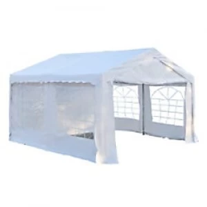 OutSunny Party Gazebo Outdoors Water proof White 4000 mm x 4000 mm