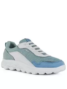 Geox Spherica Trainers, Blue/Green, Size 6, Women