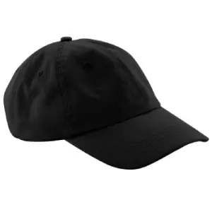 Beechfield Unisex Low Profile 6 Panel Dad Cap (One Size) (Black)