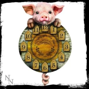 Piggin Tickin Clock