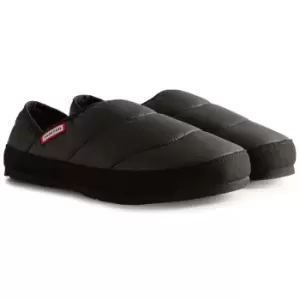 Hunter Mens Puffer Slippers Black 8 (EU42)