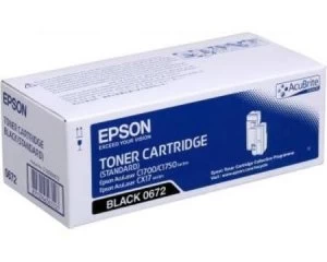 Epson S050672 Black Laser Toner Ink Cartridge