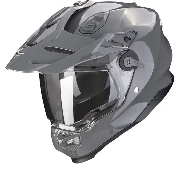 Scorpion ADF-9000 Air Solid Cement Grey Adventure Helmet M