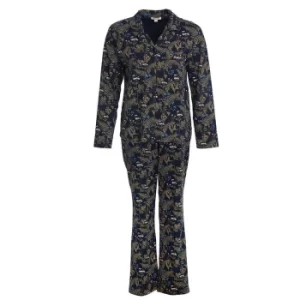 Barbour Womens Nina PJ Set Navy Medium