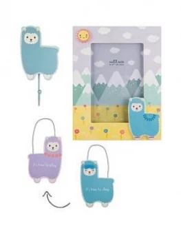 Sass & Belle Sass And Belle Little Llama Photoframe, Wall Plaque And Wall Hook Set, One Colour, Women