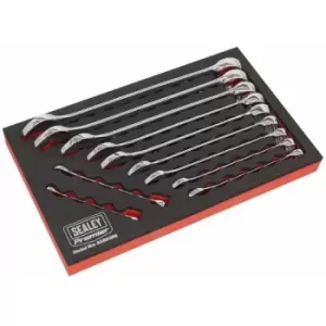 Sealey - Combination Spanner Set 11pc Imperial AK63266