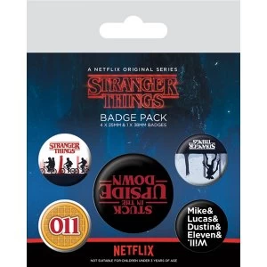 Stranger Things - Upside Down Badge Pack