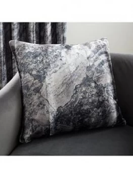 Catherine Lansfield Marble Velvet Cushion