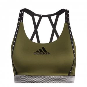 adidas Tape Bra Ladies - Wild Pine