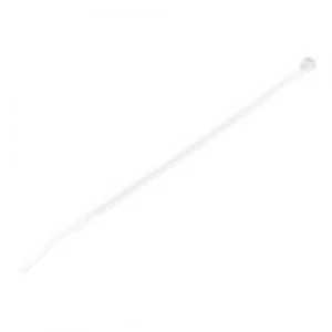 StarTech.com 100 Pack 10 White Cable Ties