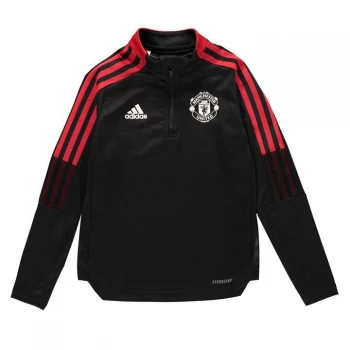 adidas United Warm Training Top 2021 2022 Junior Boy' - Black