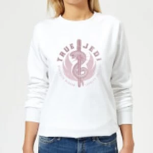 Star Wars The Rise Of Skywalker True Jedi Womens Sweatshirt - White - S