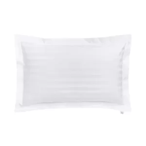 Bedeck of Belfast Fine Linens Adan Oxford Pillowcase, White