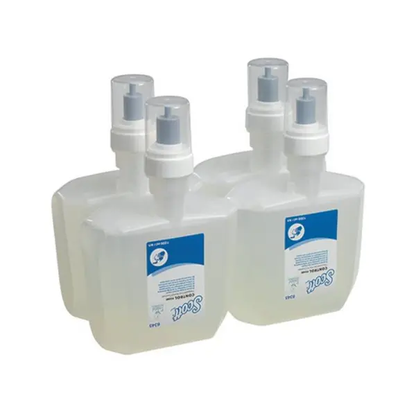 Scott Scott Control Frequent Use Foam Hand Cleanser 1.2L (Pack of 4) 6345021 6345021