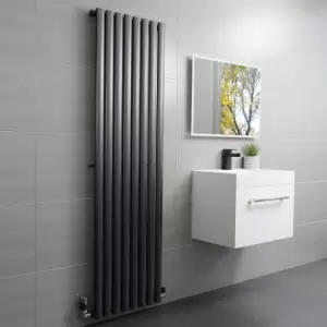 Anthracite Vertical Single Panel Radiator 1600 x 480mm - Margo