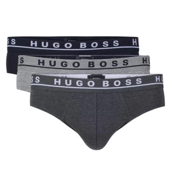 Hugo Boss 3 Pack Briefs Grey Size L Men