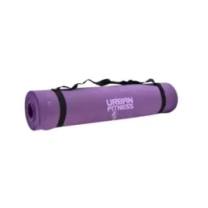 Urban Fitness 6mm Patterned TPE Yoga Mat Purple